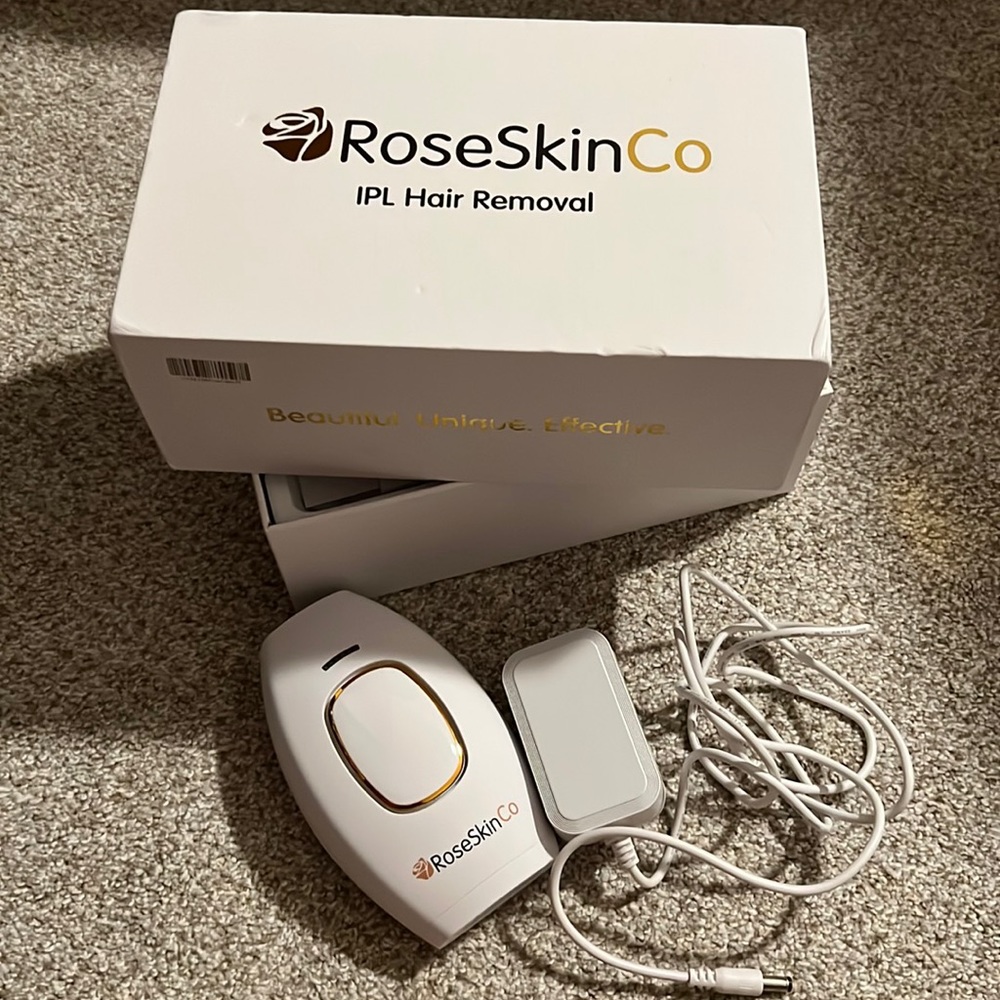 IPL Hair Removal Device - White and Gold